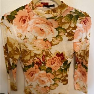 Floral bodysuit
